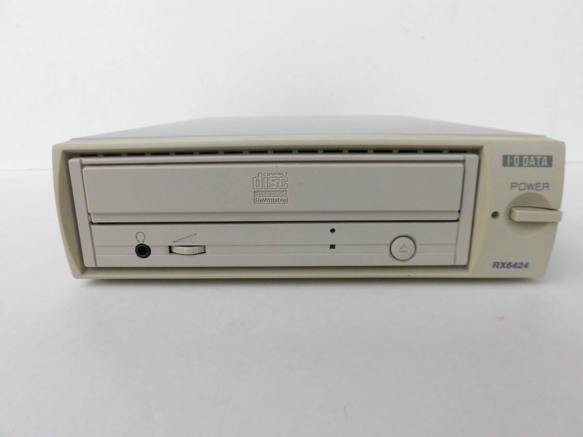 I-O DATA製 SCSI外付け CD-RWドライブ RX-6424 (ドライバ付属)拍卖
