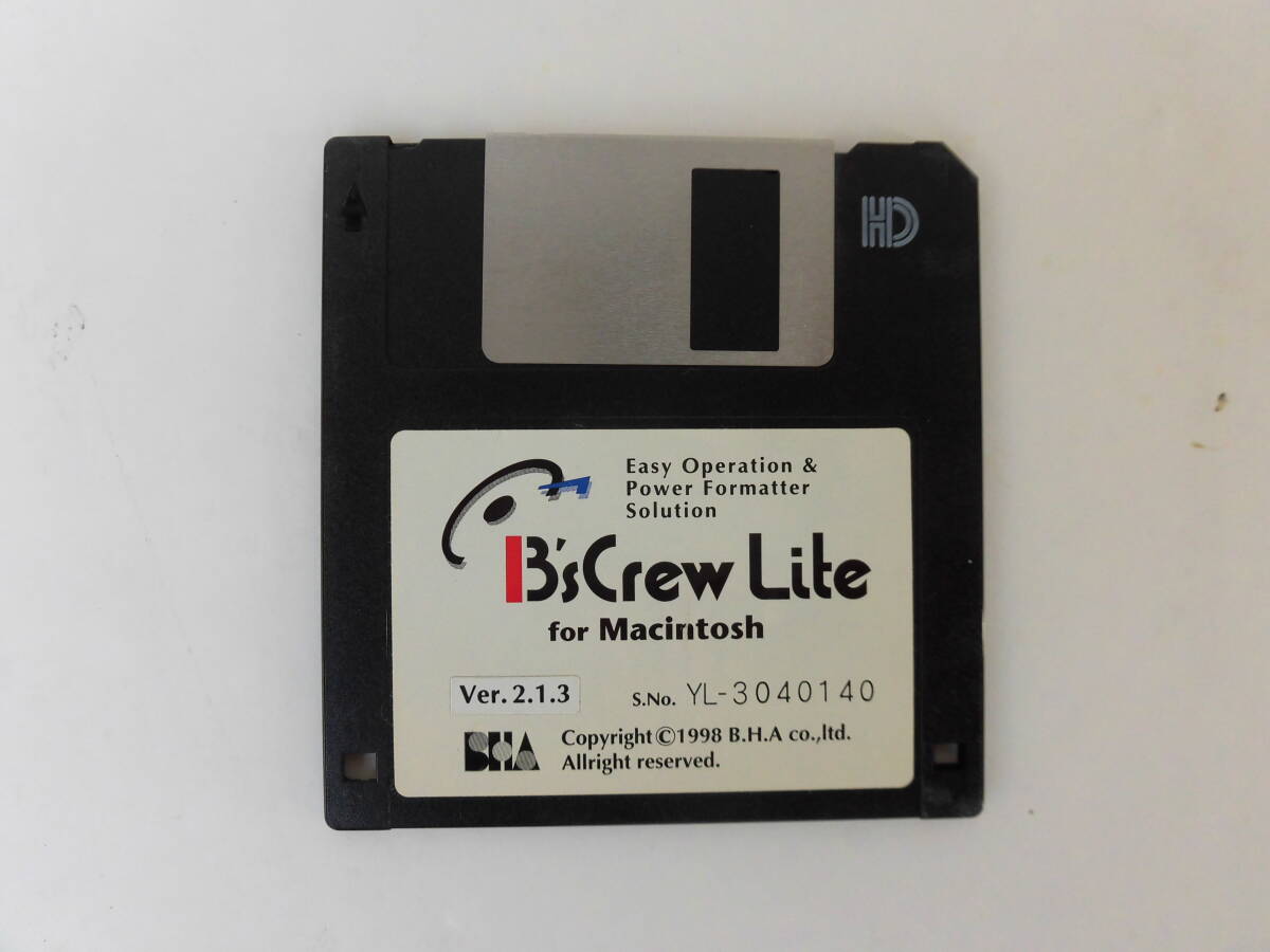 OldMac用フォーマッターソフト BHA製 B'sCrewLite2.1.3①拍卖