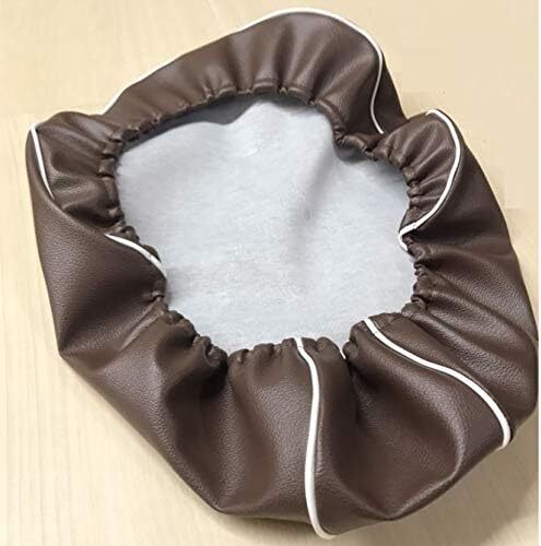 国産品 厚手合皮素材 ホンダ ジャイロX (2BH-TD01/TD02)専用設計カスタムシートカバー(ブラウン/ホワイトパイピング)拍卖