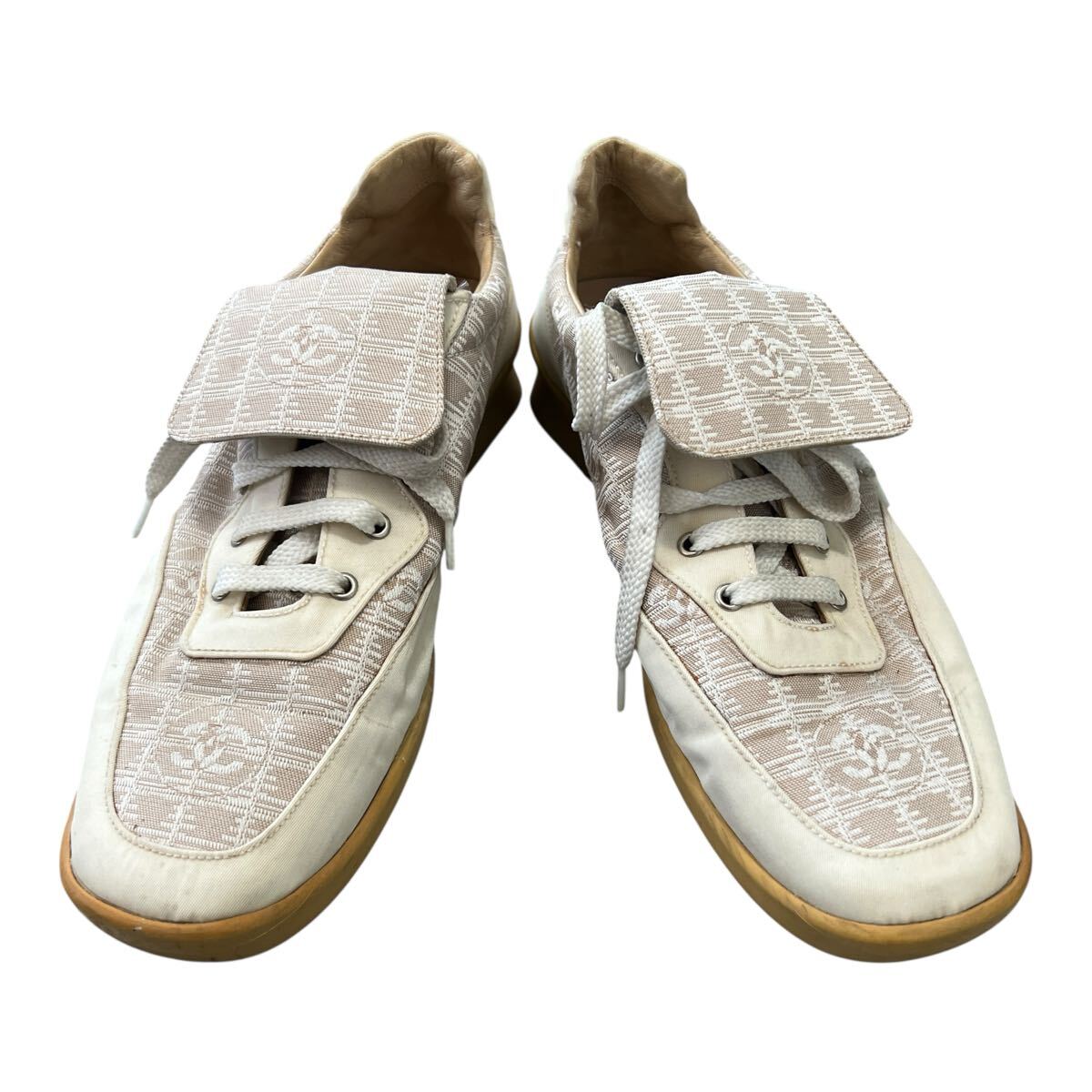 CHANEL ヴィンテージ シグネチャー スポーツスニーカー 拍卖