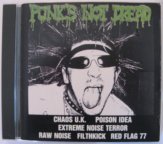 ◆CD◆V.A.(CHAOS U.K., POISON IDEA, EXTREME NOISE TERROR, etc)/パンクス・ノット・ドレッド◆帯無し国内盤拍卖