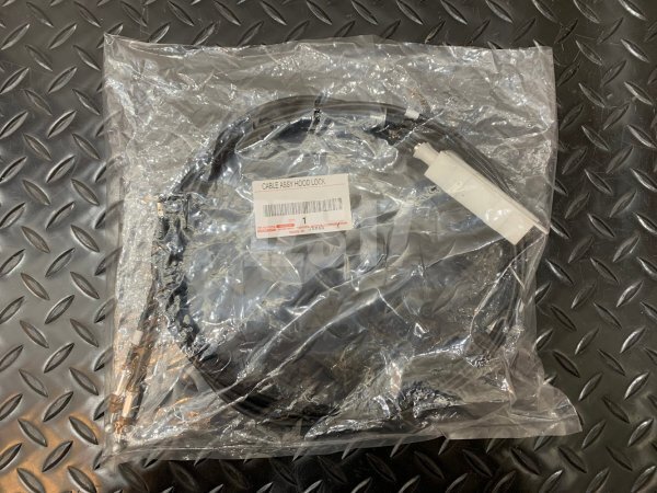 80スープラ JZA80 ボンネットケーブル ボンネットワイヤー フードロックコントロールケーブル トヨタ 純正 未使用拍卖