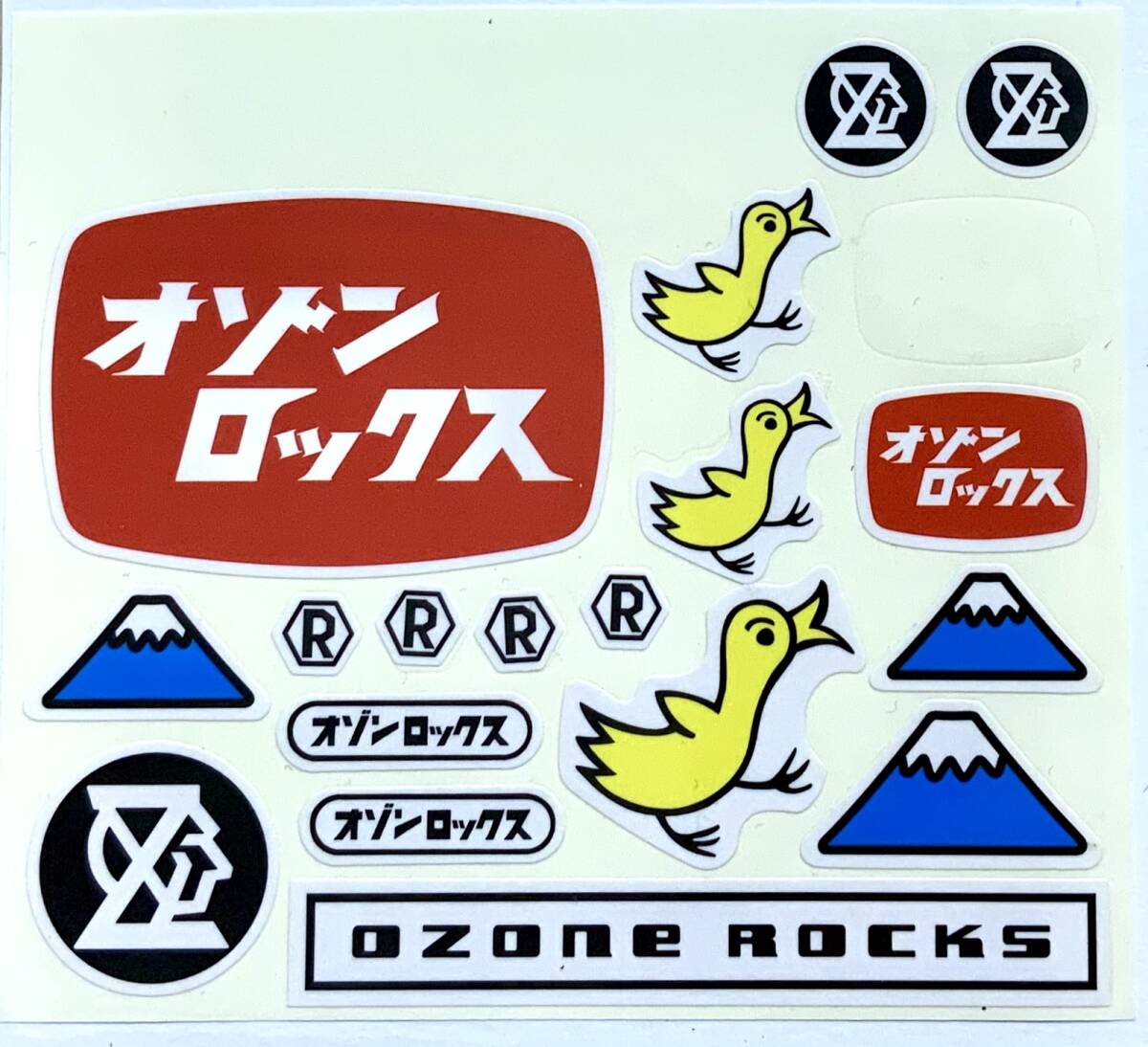 即決☆オゾンロックス☆新品☆シール☆18ピース☆ステッカー☆スマホ☆携帯☆オゾンコミュニティー☆ファッションブランド拍卖