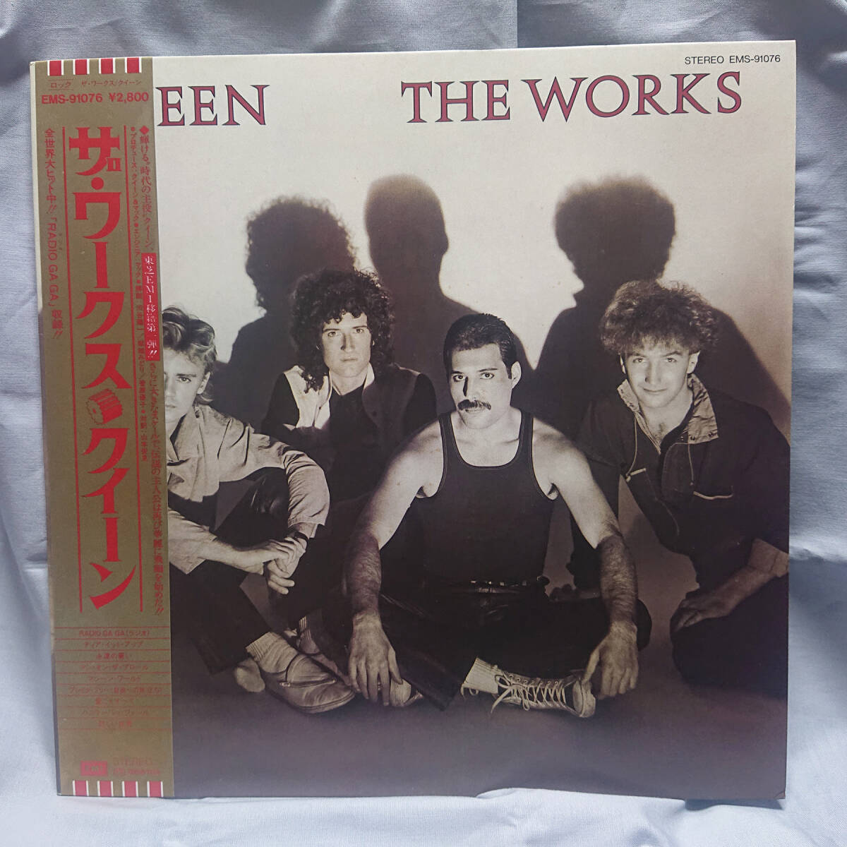 QUEEN クイーン The Works ザ・ワークス NM~EX EMI EMS-91076 JAPAN 日本盤 Vinyl LP 1984拍卖