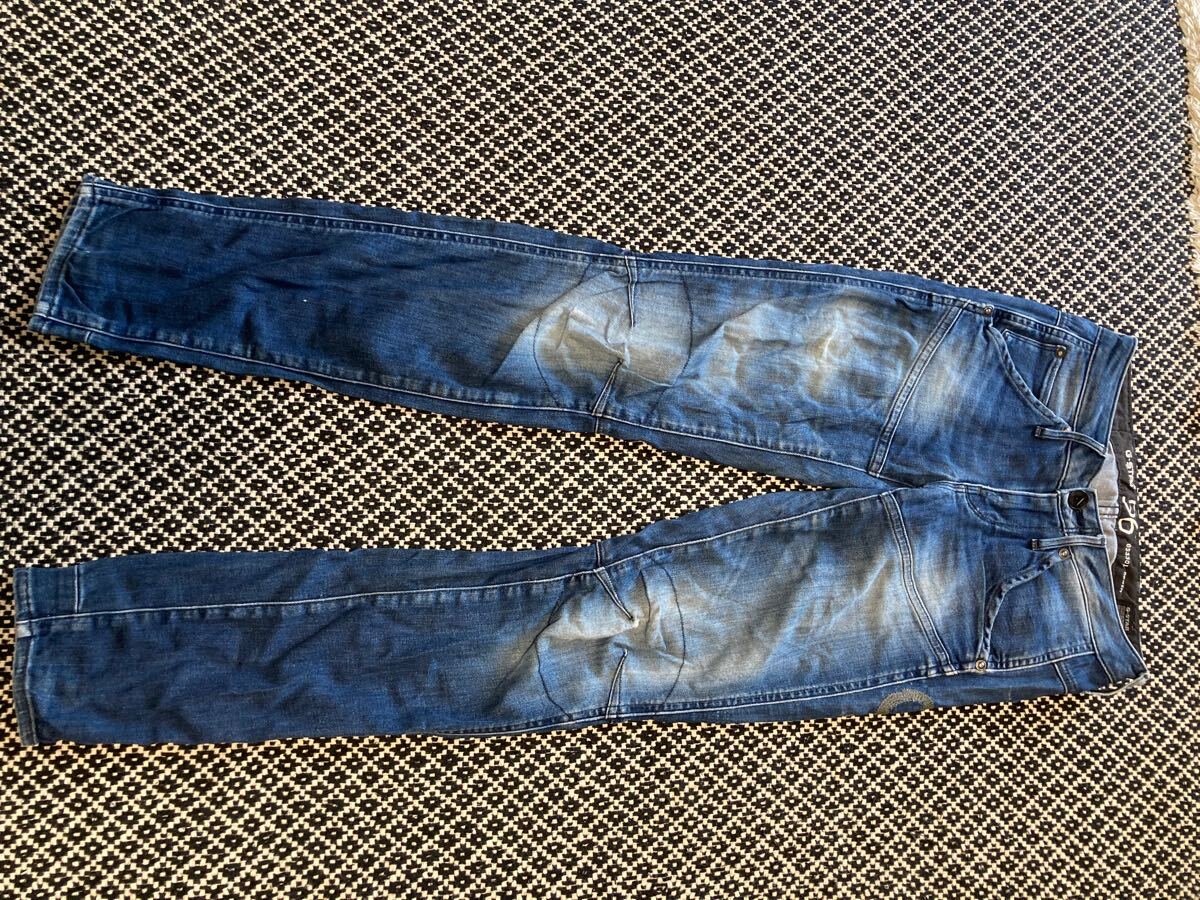 G-STAR RAW ストレッチ デニムパンツサイズ23×30 インディゴ拍卖
