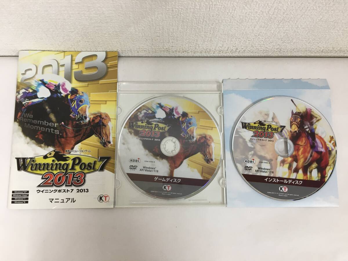 ●○H040 Windows XP/Vista/7/8 Winning Post7 2013 ディスクのみ シリアルあり○●拍卖