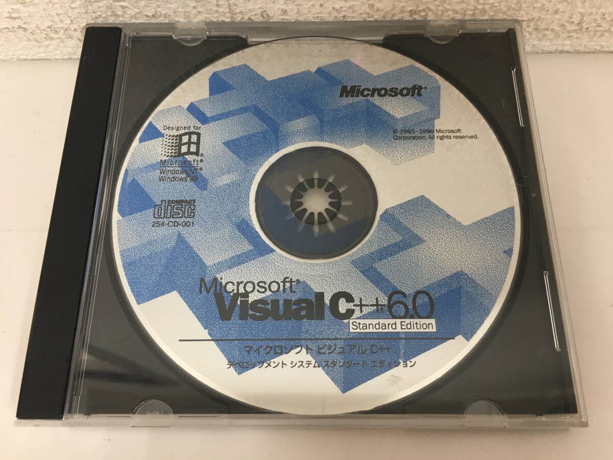 ●○H484 Microsoft Visual C++6.0 Standard Edition ディスクのみ○●拍卖