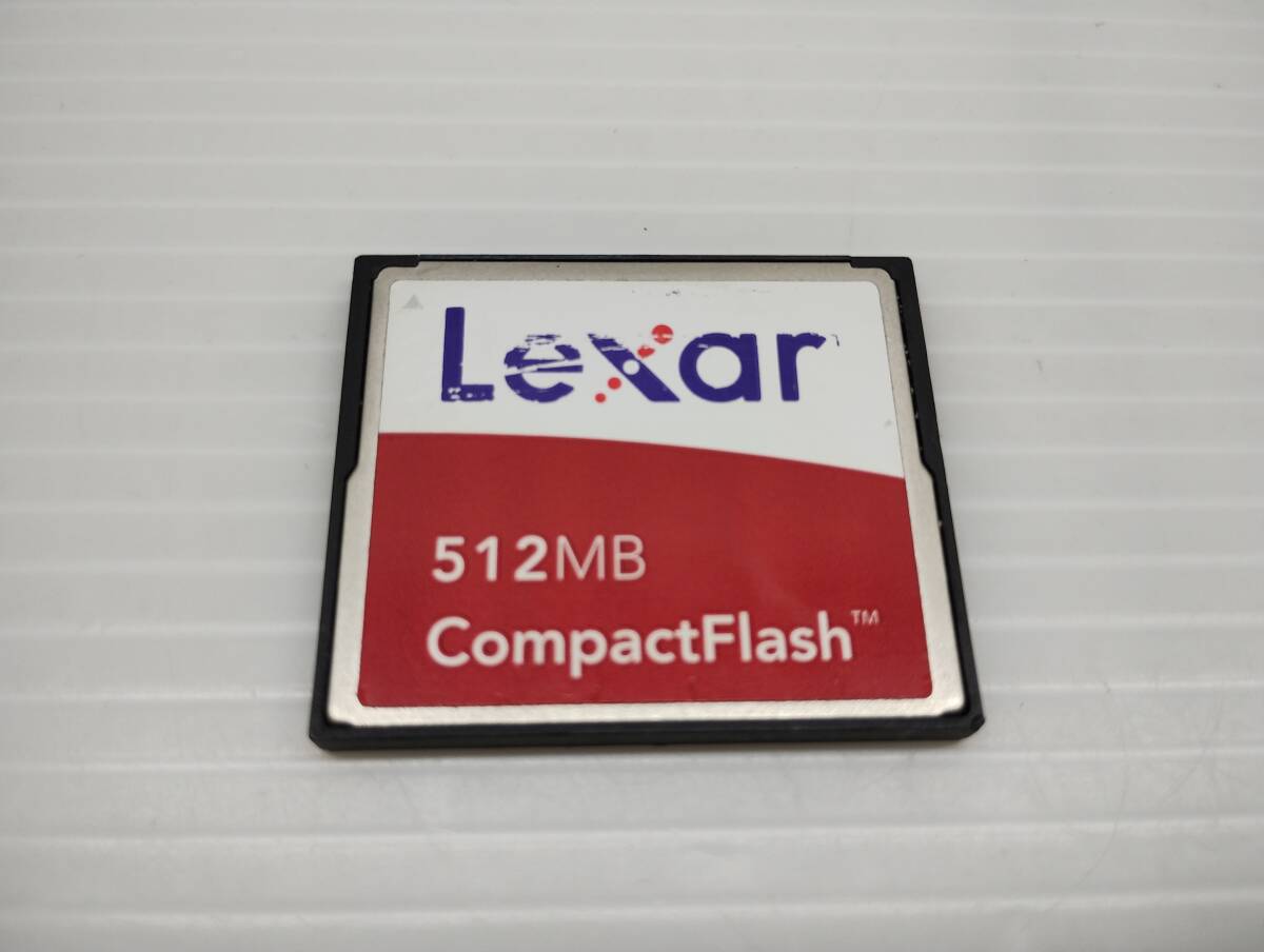 512MB メガバイト Lexar CFカード コンパクトフラッシュカード フォーマット済み メモリーカード拍卖