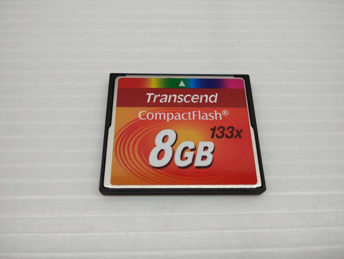 8GB Transcend CFカード コンパクトフラッシュカード フォーマット済み メモリーカード拍卖