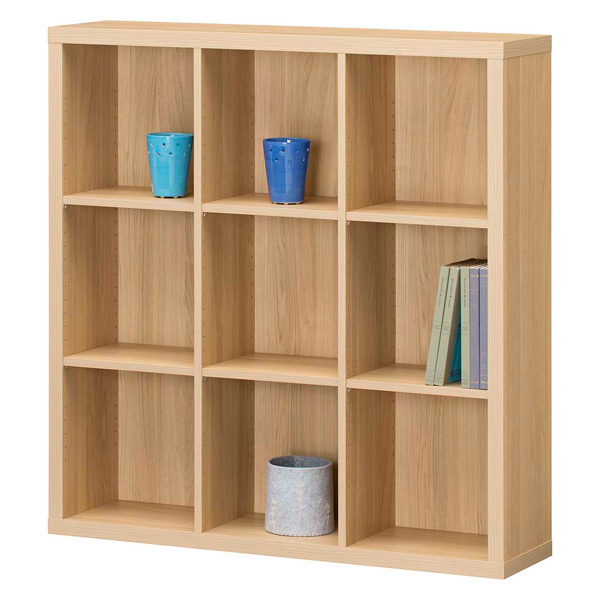 フリーラック 本棚 幅110cm ナチュラル セパルテック SEP-1111NA 白井産業拍卖