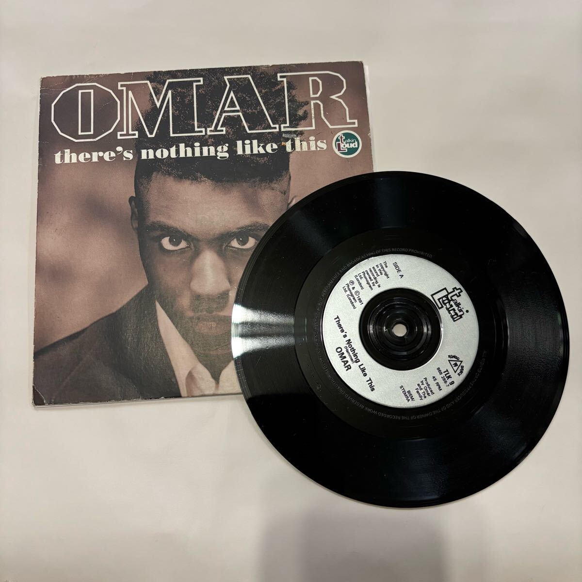 Omar There's Nothing Like This 7inch 45 record レコード ACIDJAZZ JAZZ UK SOUL MURO レア盤 DJ KOCO UK盤拍卖