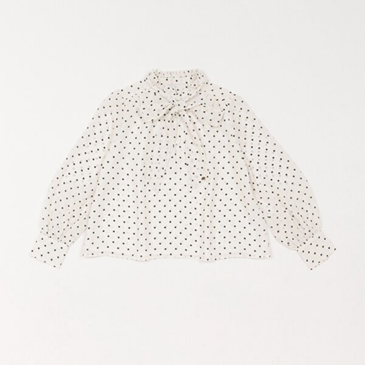 ケイトスペード新品新作タグ付きトドラー ボウタイブラウス130拍卖