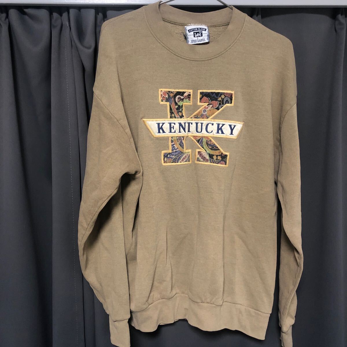 Lee KENTUCKY刺繍ビンテージスウェット 90' USAカレッジ拍卖