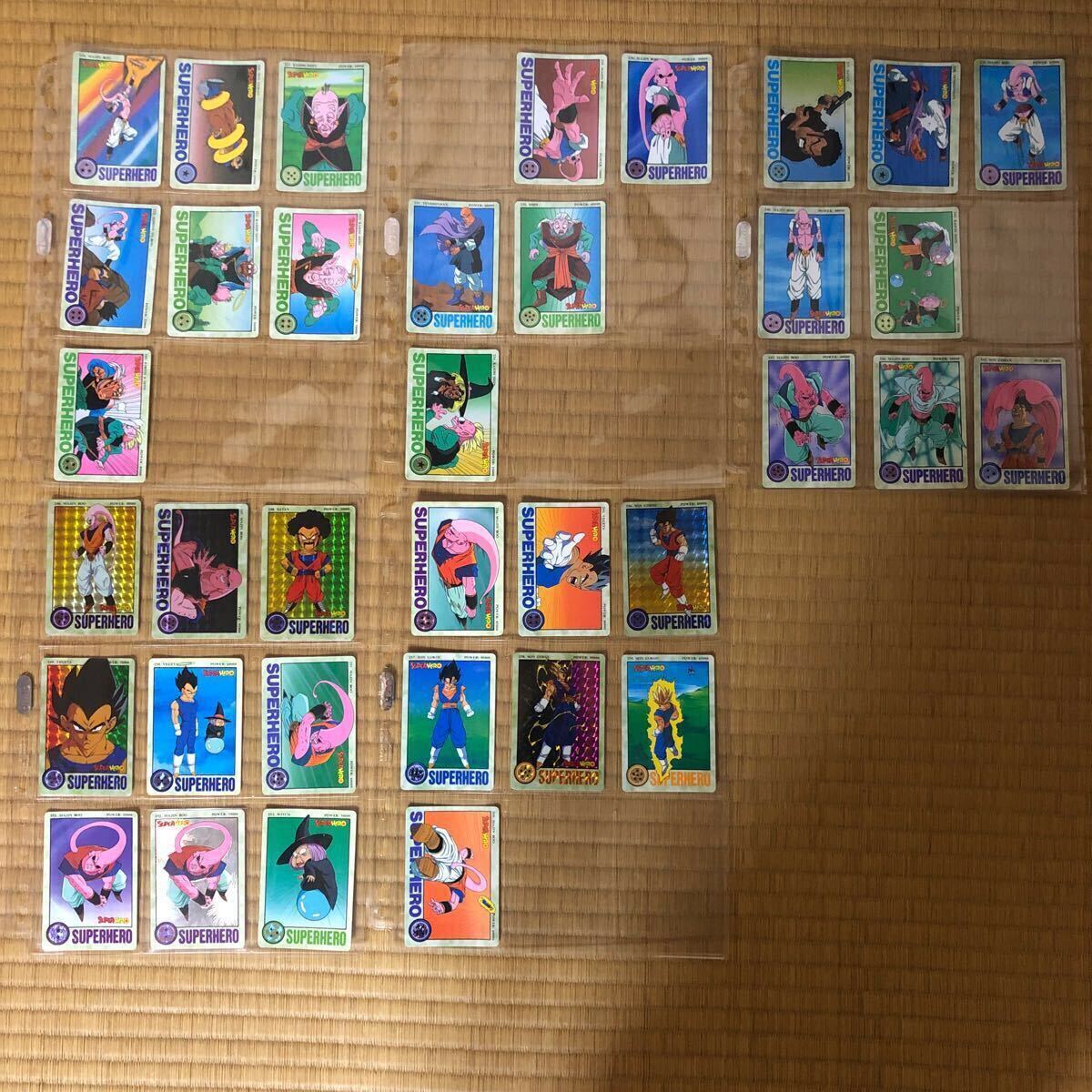 ドラゴンボール 海外ADALI スーパーヒーローカード パート6 セミコンプ レア 1995年 拍卖