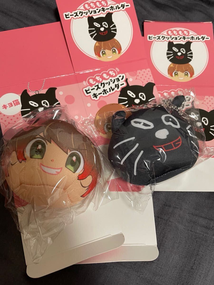 キヨ15周年くじ D賞もちもちビーズクッションキーホルダー コンプリート キヨ猫 東キヨドーム ゲーム実況者 キヨさん拍卖