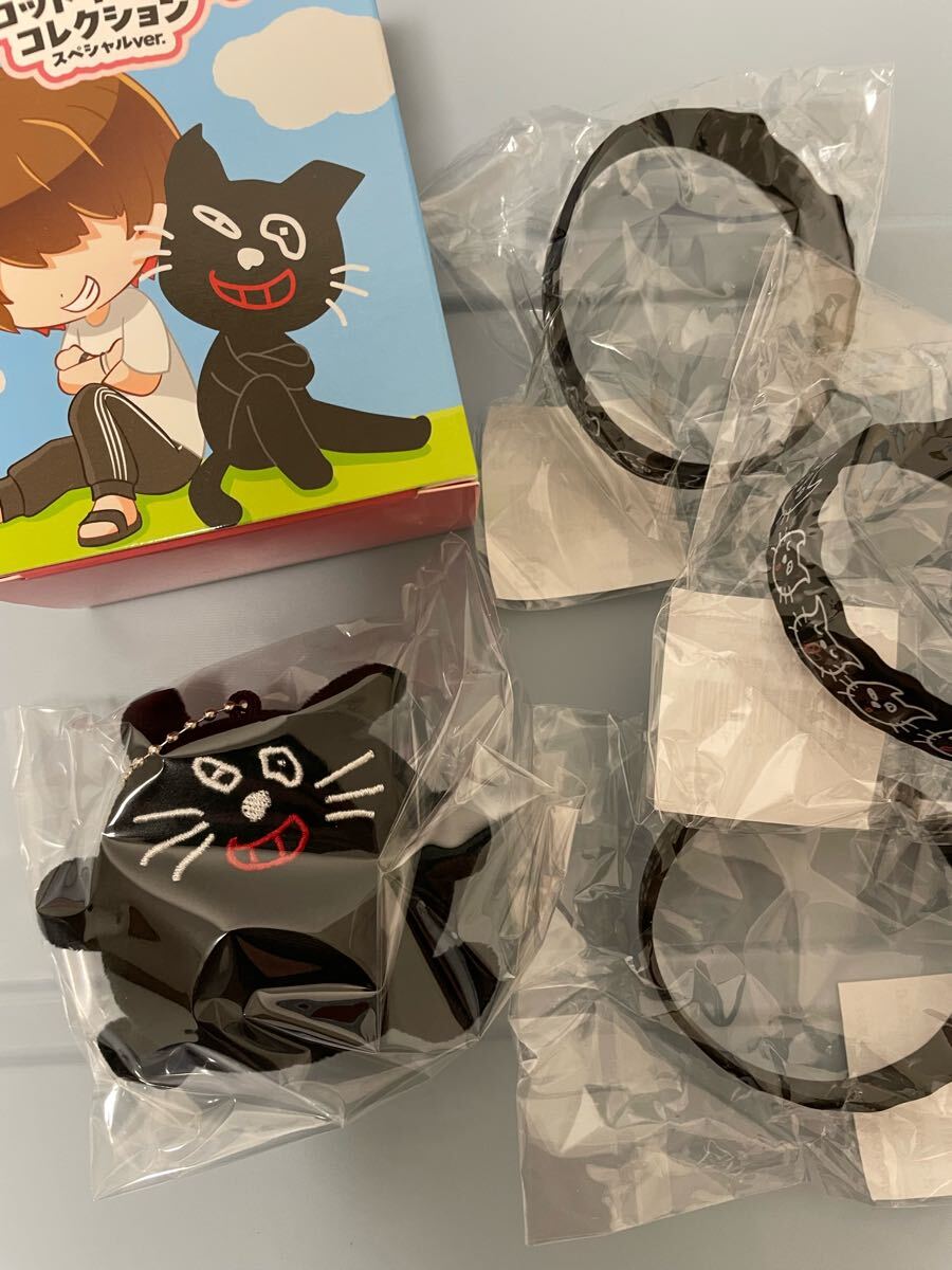 キヨ15周年くじ C賞マスコットコレクション コインキヨ猫 + おまけF賞ラバーバンド3点 東キヨドーム 公式グッズ拍卖