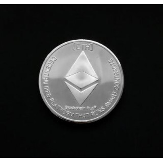 Ethereum コイン シルバー 金運! 仮想通貨 イーサリアム拍卖