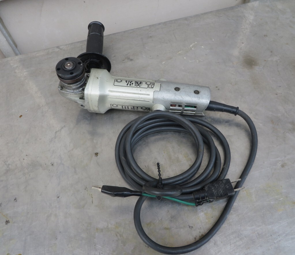 X-540■マキタ125mm ディスクグラインダ 9522A7 中古 動作品拍卖