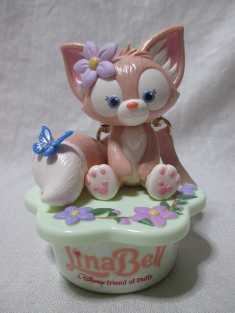 即決★ディズニーシー Lina Bell リナーベル チャーム付き スナックケース 小物入れ拍卖