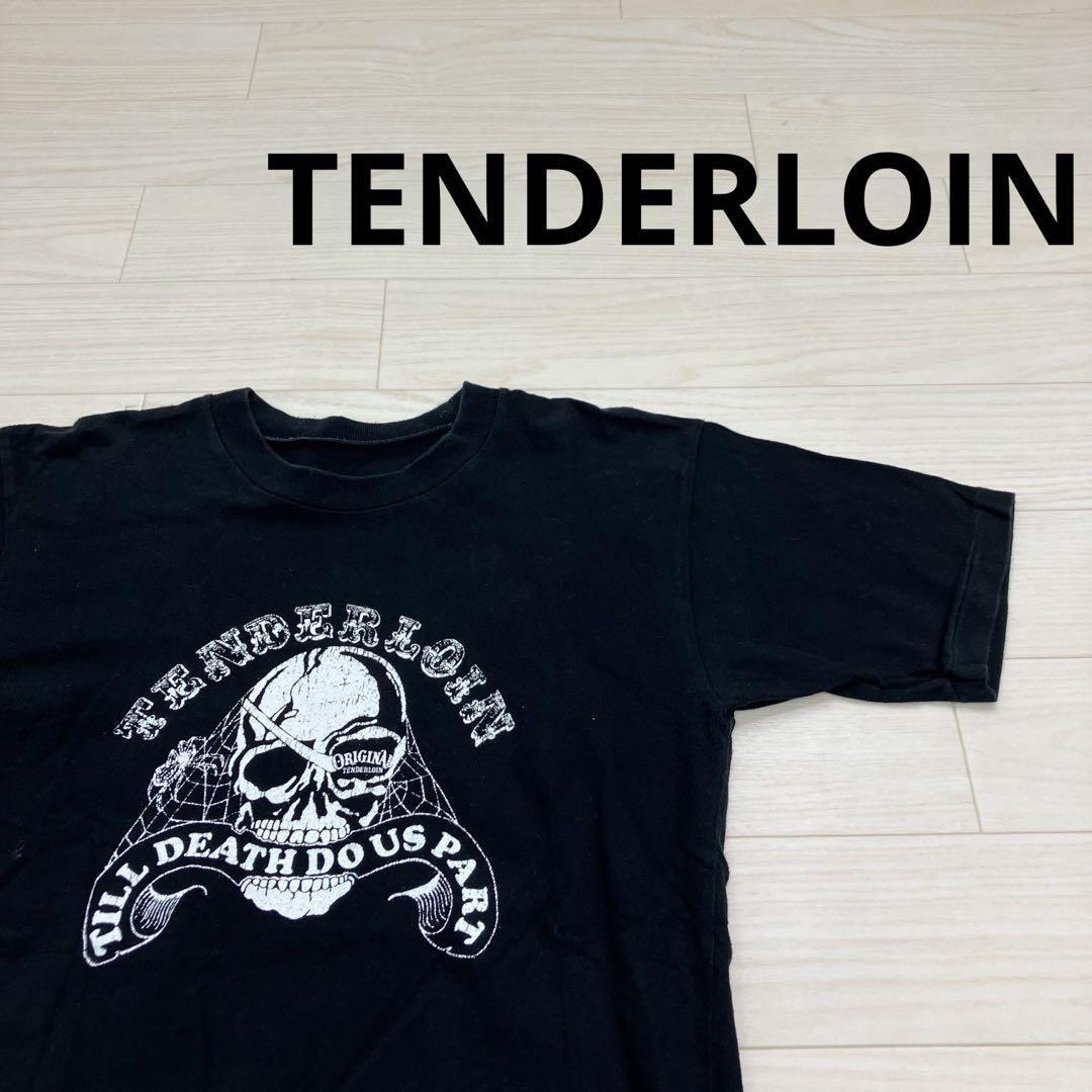 TENDERLOIN テンダーロイン TILL DEATH DO PART スカルプリントTシャツ W25717拍卖
