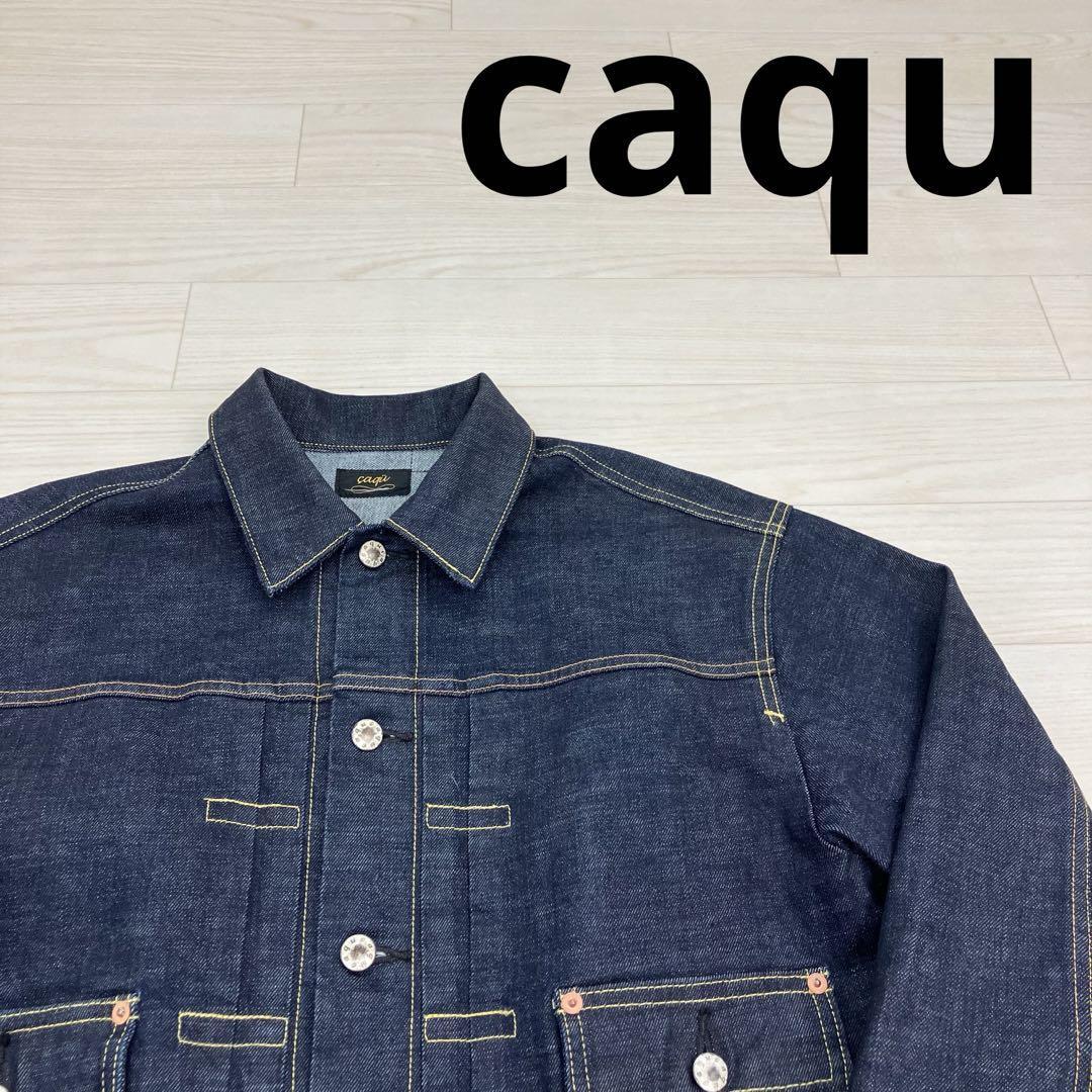 caqu サキュウ antique denim modern jacket type2nd re.birth(ワンウォッシュ) W25837拍卖