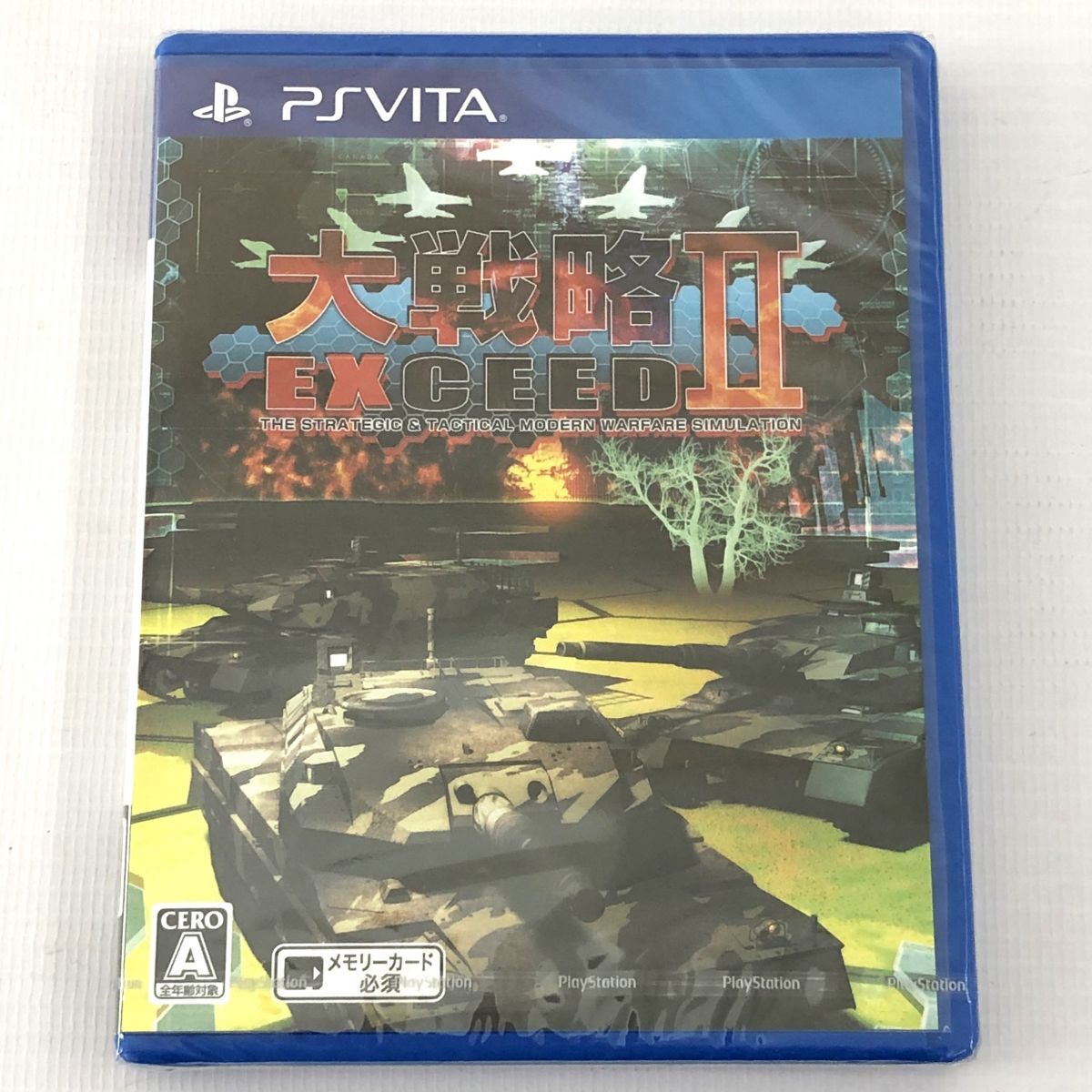 《未開封》大戦略エクシード2 PS VITA/プレイステーションヴィータ/THE STRATEGIC&TACTICAL/店頭/他モール併売《ゲーム・山城店》A3587拍卖