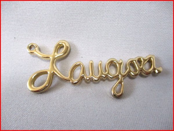 Laugoa/ラウゴア◇バッグ チャーム チェーン無し GD W 7.5cm拍卖