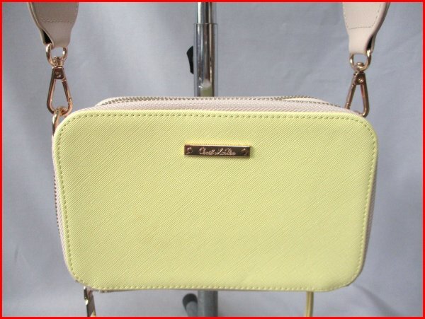 CECIL McBEE/セシルマクビー◇ボックス型ショルダーバッグ YE 斜め掛け W19.5cm拍卖