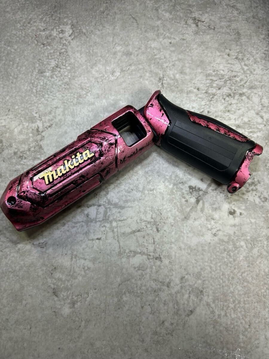 Makita TD022D ハウジング カスタムペイント ラップ塗装 ペンインパクト ペンドライバー マキタ 腰道具 ニックス 腰袋拍卖
