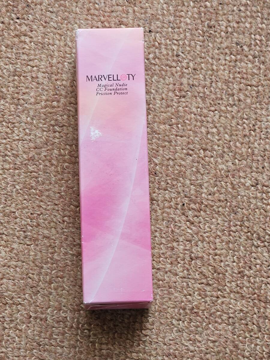 MARVELLATY マーヴェラティ マジカル ヌーディー CCファンデ フリクションプロテクト SPF38 PA+++ 45g 未開封拍卖