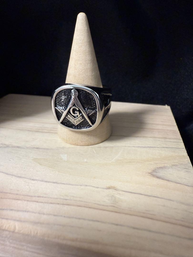 フリーメイソン リング(指輪) サイズ17号拍卖