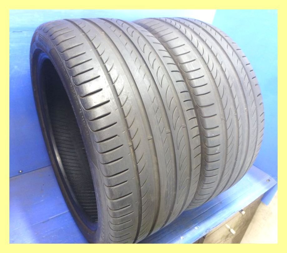 2022-2023年製 6分山 2本セット ピレリ ★ POWERGY 【235/40R18】 2本★QE0365拍卖