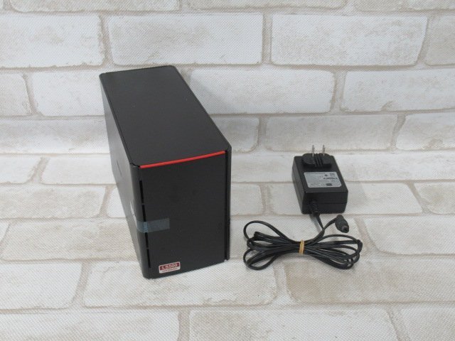 AE0219 Ω 新LO 0067h 保証有 BUFFALO【 LS520D0202G 】バッファロー LINKStation LS520DGシリーズ 1TB×2 AC付 動作/初期化済拍卖