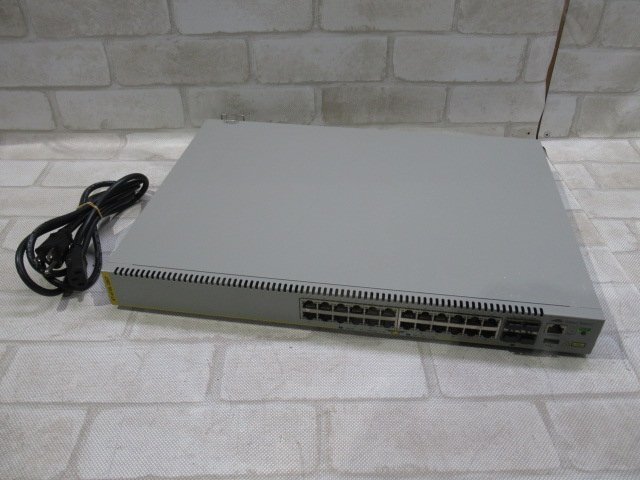 ⑤保証有 Allied Telesis【 AT-x510L-28GT 】アライドテレシス スタッカブルスイッチ 動作/初期化済 領収書発行可拍卖