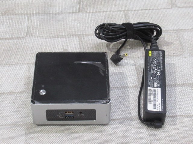 ▲AD0693 Ω 新DCD 2783m Intel NUC【 NUC5CPYH 】インテル NUC キット【 OS無 / Celeron N3050 / 4.00GB / HDD:500GB 】AC付(富士通製)拍卖