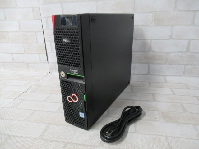 AE0407 Ω 新DCD 2832k 保証有 富士通【 PRIMERGY TX1320 M4 】【 OS無 / Xeon E-2124G 3.3GHz / 500GB SATA 3.5インチ×2 / 8.00GB 】鍵無拍卖