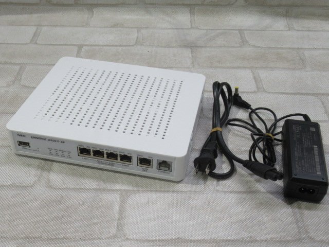 Ω 新P 0304m 保証有 NEC【 WA2611-AP-DL02 】UNIVERGE WAシリーズ VPN構築ルータ AC付・祝10000!取引突破!!拍卖