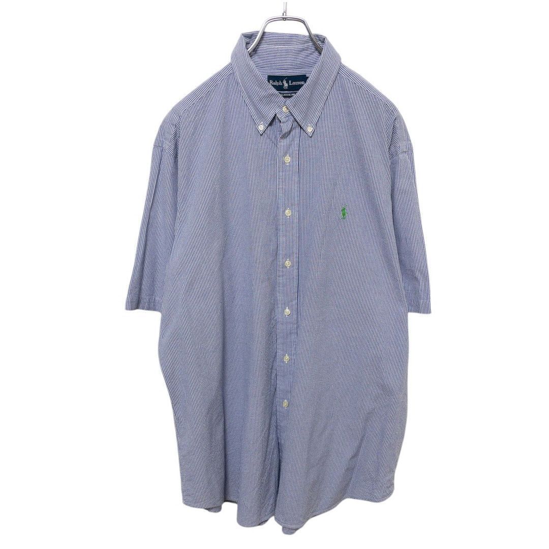 【RALPH LAUREN】 ロゴ刺 ボタンダウンシャツ S-1256拍卖