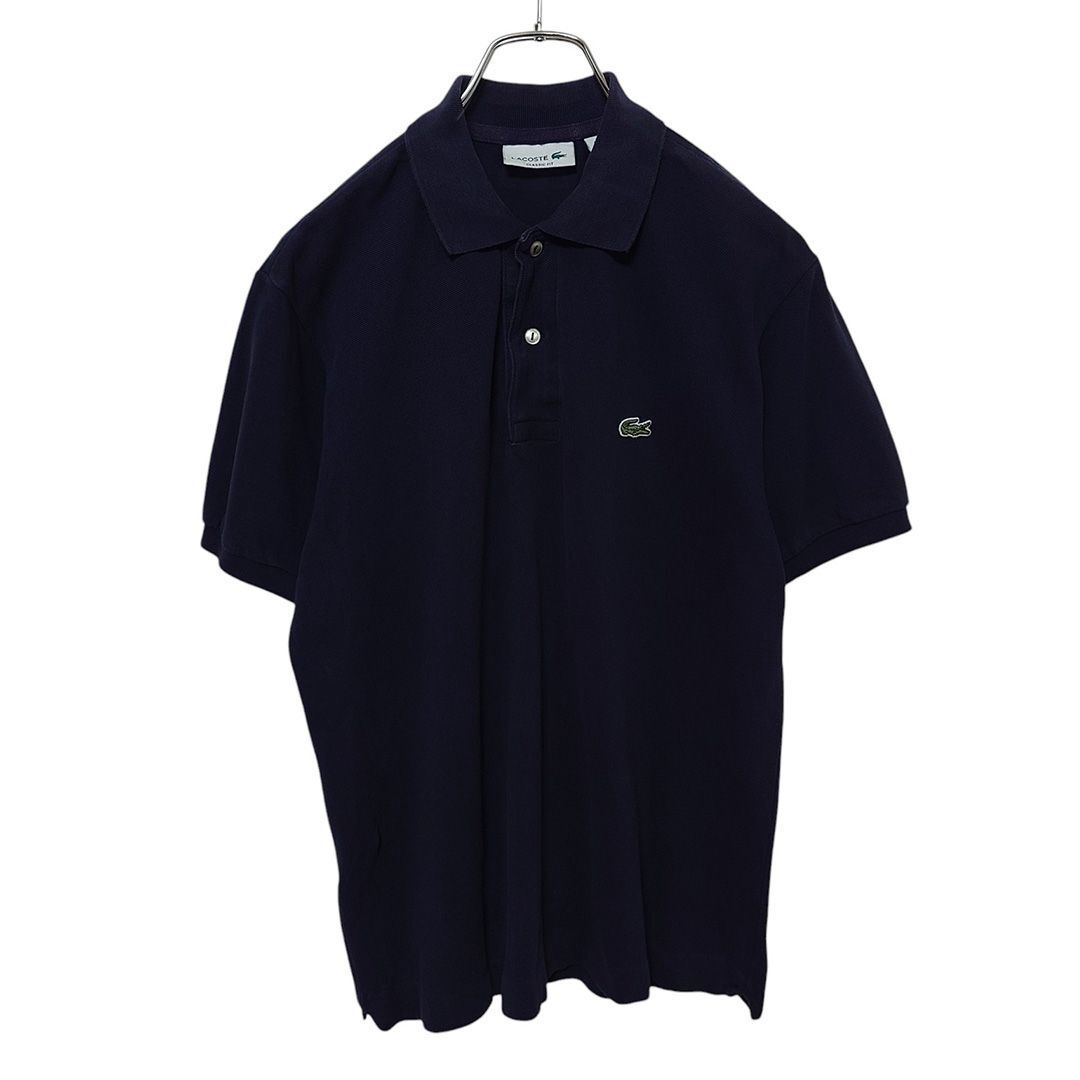 【LACOSTE】 ワニロゴ刺 鹿の子ポロシャツ S-1289拍卖