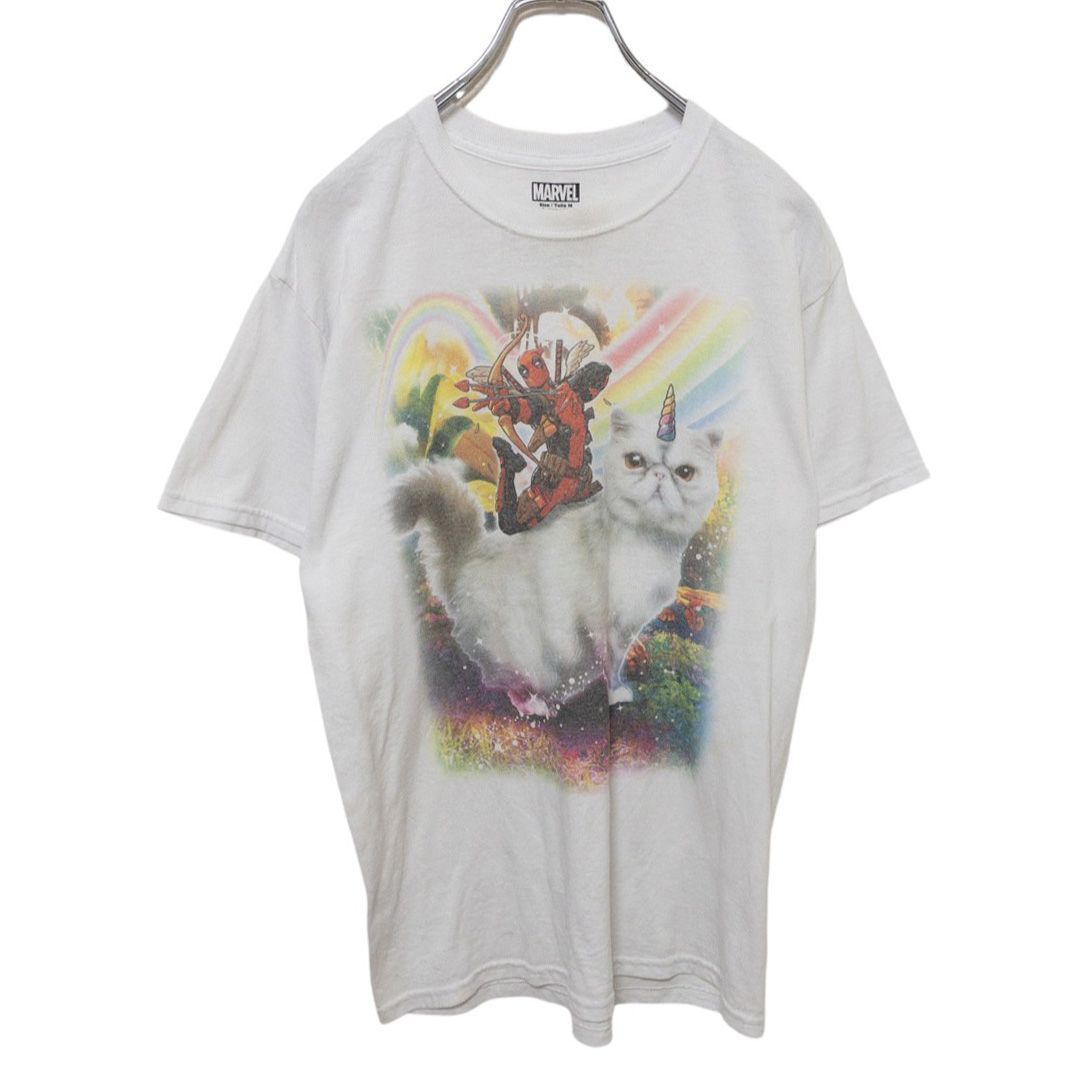 【MARVEL】 デッドプール ユニコーン Tシャツ S-1324拍卖