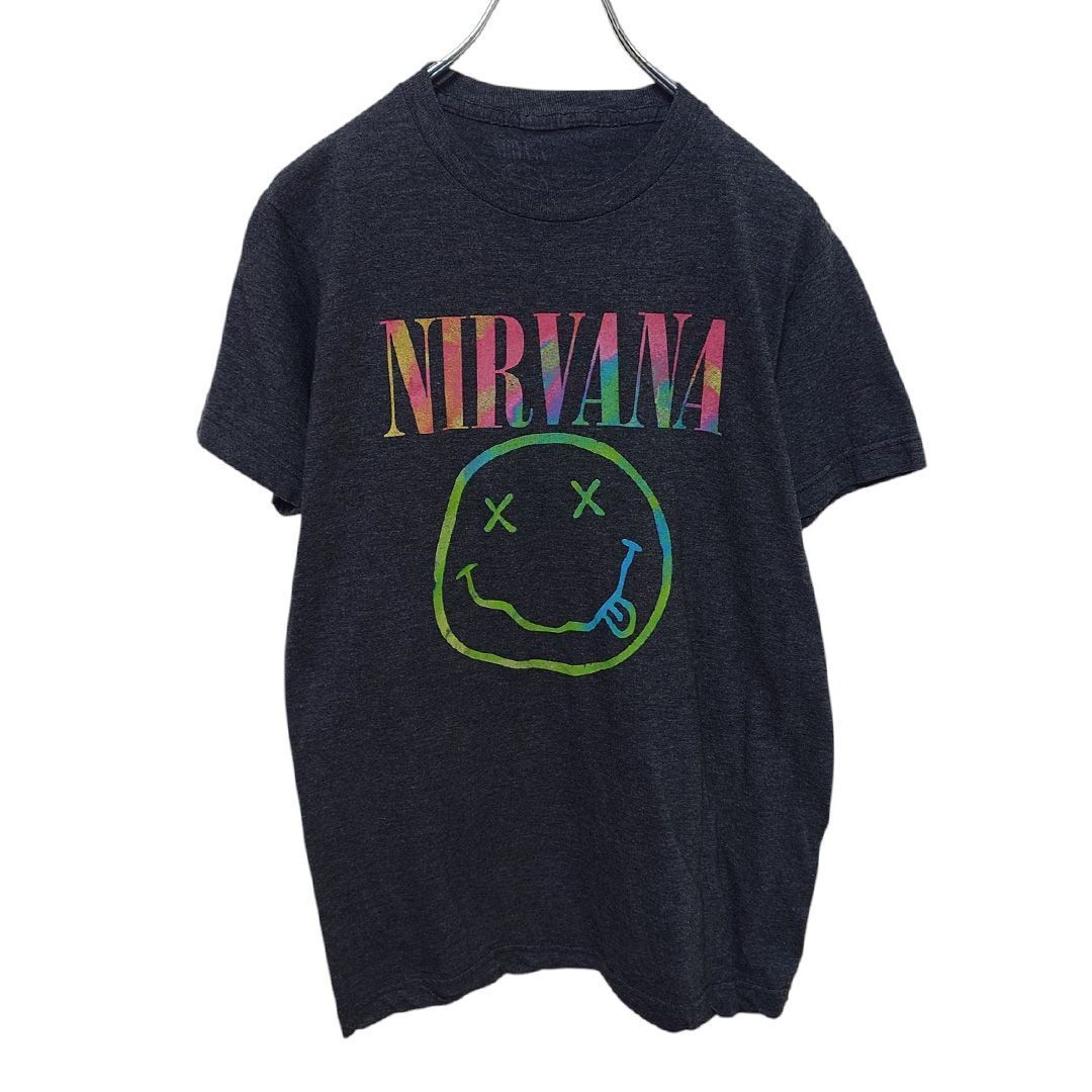 【NIRVANA】カートコバーン スマイリーTシャツ S-1541拍卖