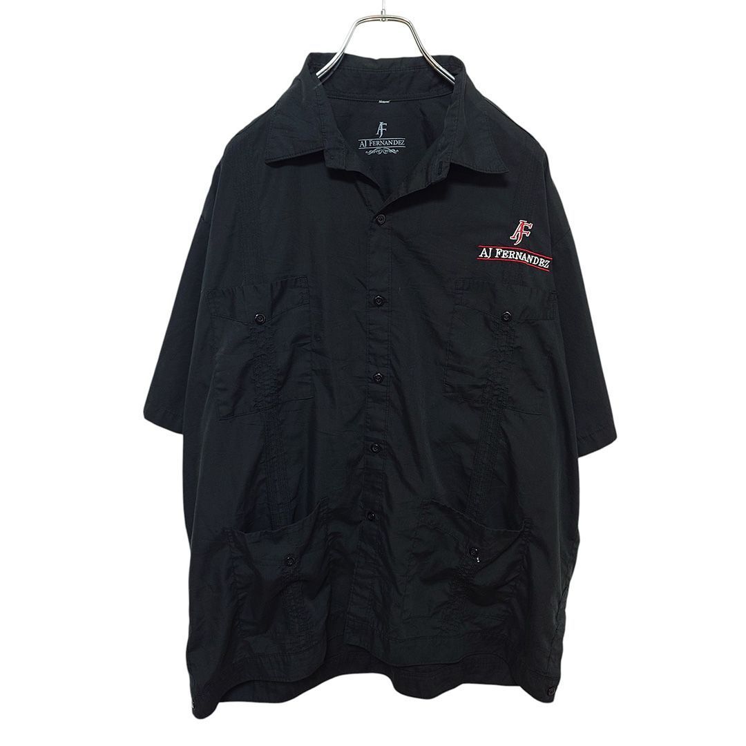 【AJ FERNANDEZ】 オープンカラー キューバシャツ S-1638拍卖