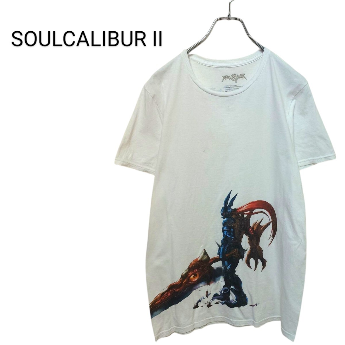 【SOULCALIBUR II】希少 オフィシャル ゲームTシャツ A-3586拍卖