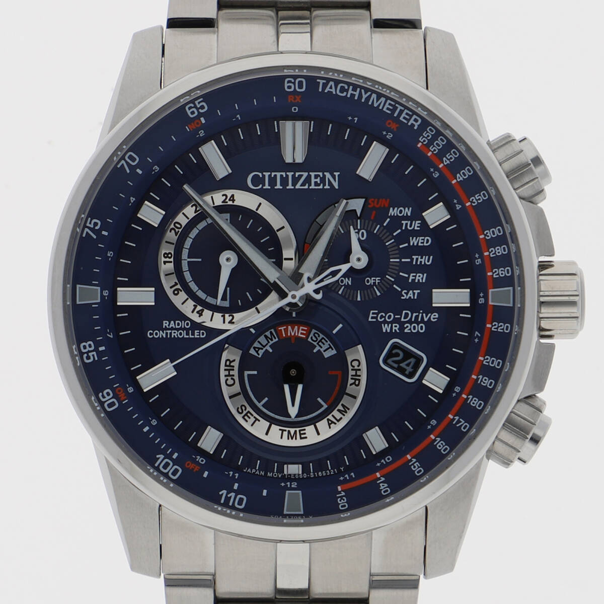 CITIZEN シチズン CB5880-54L スポーツラグジュアリー ブルーダイヤル SS エコドライブ メンズ【129840】拍卖