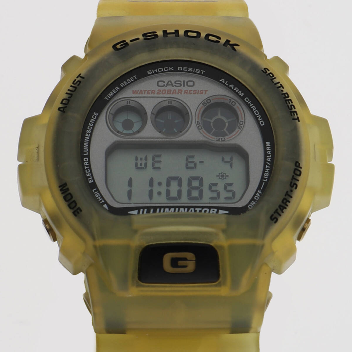 CASIO カシオ DW-6900K-8CT Gショック シルバーダイヤル SS/樹脂 クオーツ メンズ【129861】拍卖