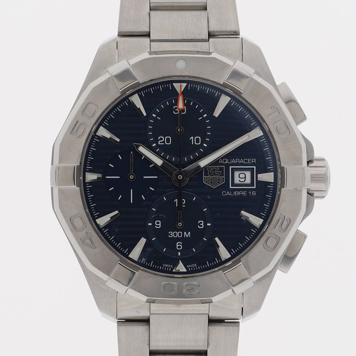 TAG HEUER タグホイヤー CAY2112 アクアレーサー ブルーダイヤル SS 自動巻き メンズ【130133】拍卖