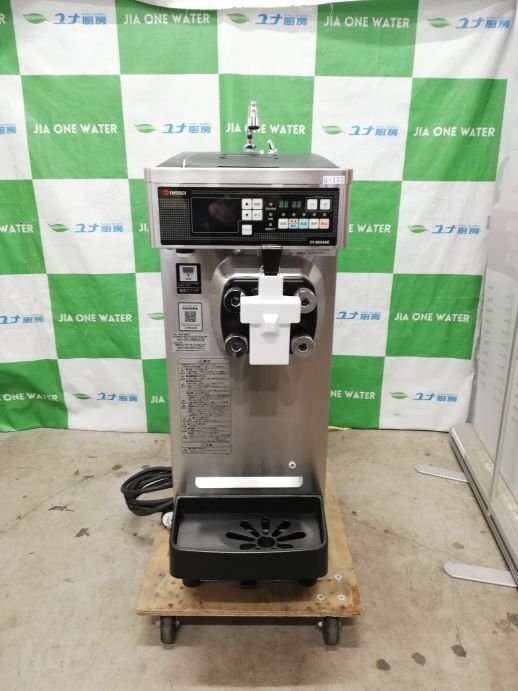 Q-155 ☆★ 日世 ソフトクリームサーバー CI-9624AE 2020年製 卓上型 シングル 自動殺菌 スリムギア ☆★拍卖