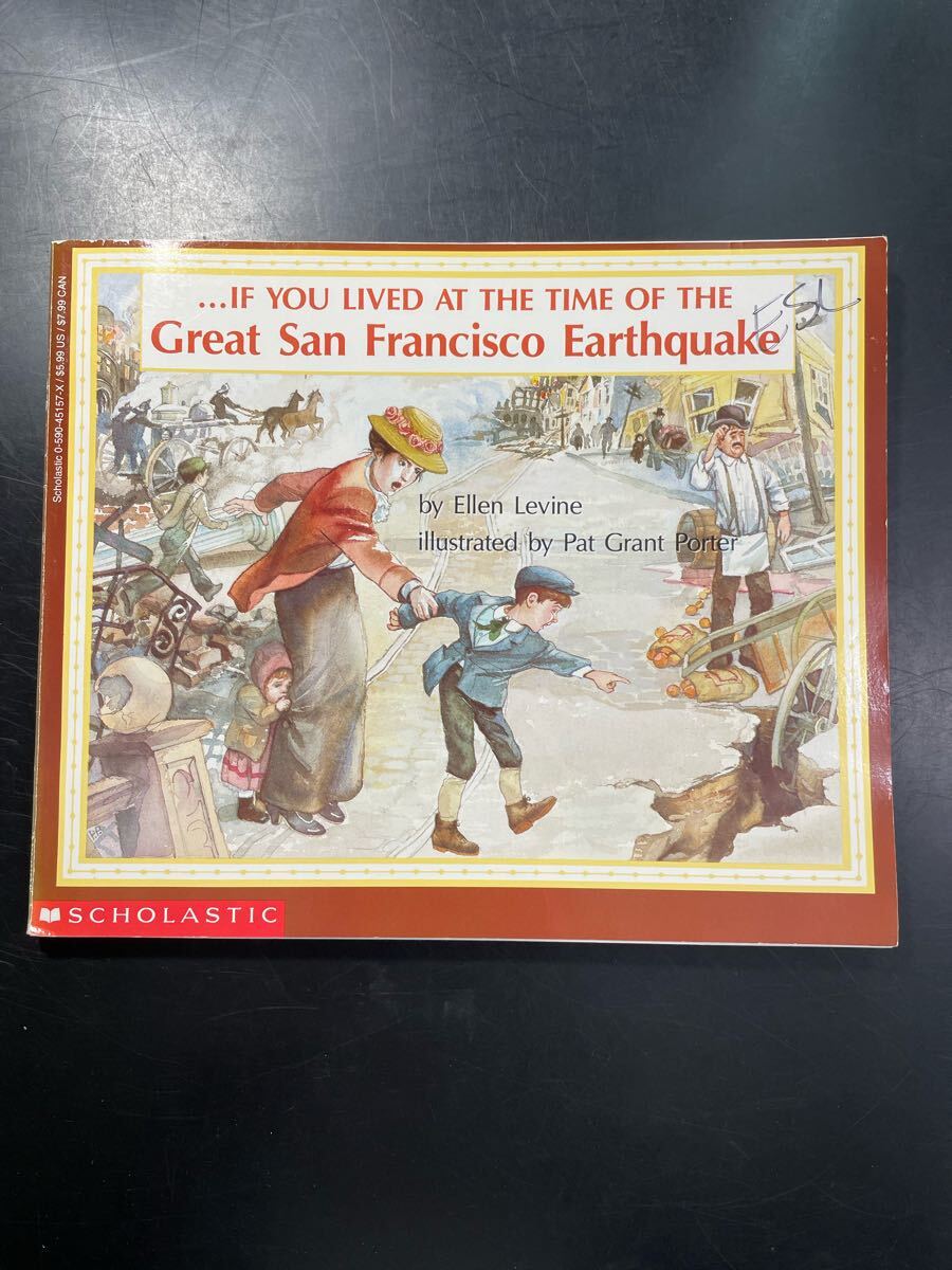 Great San Francisco Earthquake 英語 絵本 子ども バイリンガル 教育 学習 読み聞かせ 外国語絵本 中古 English picture book拍卖