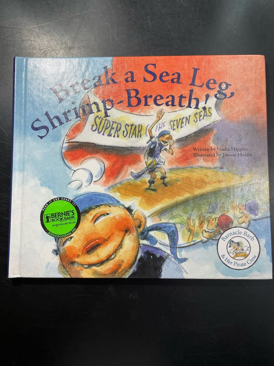 Break a Sea Leg, Shrimp-Breath! 英語 絵本 子ども バイリンガル 教育 学習 幼児 読み聞かせ 外国語絵本 中古 English picture拍卖