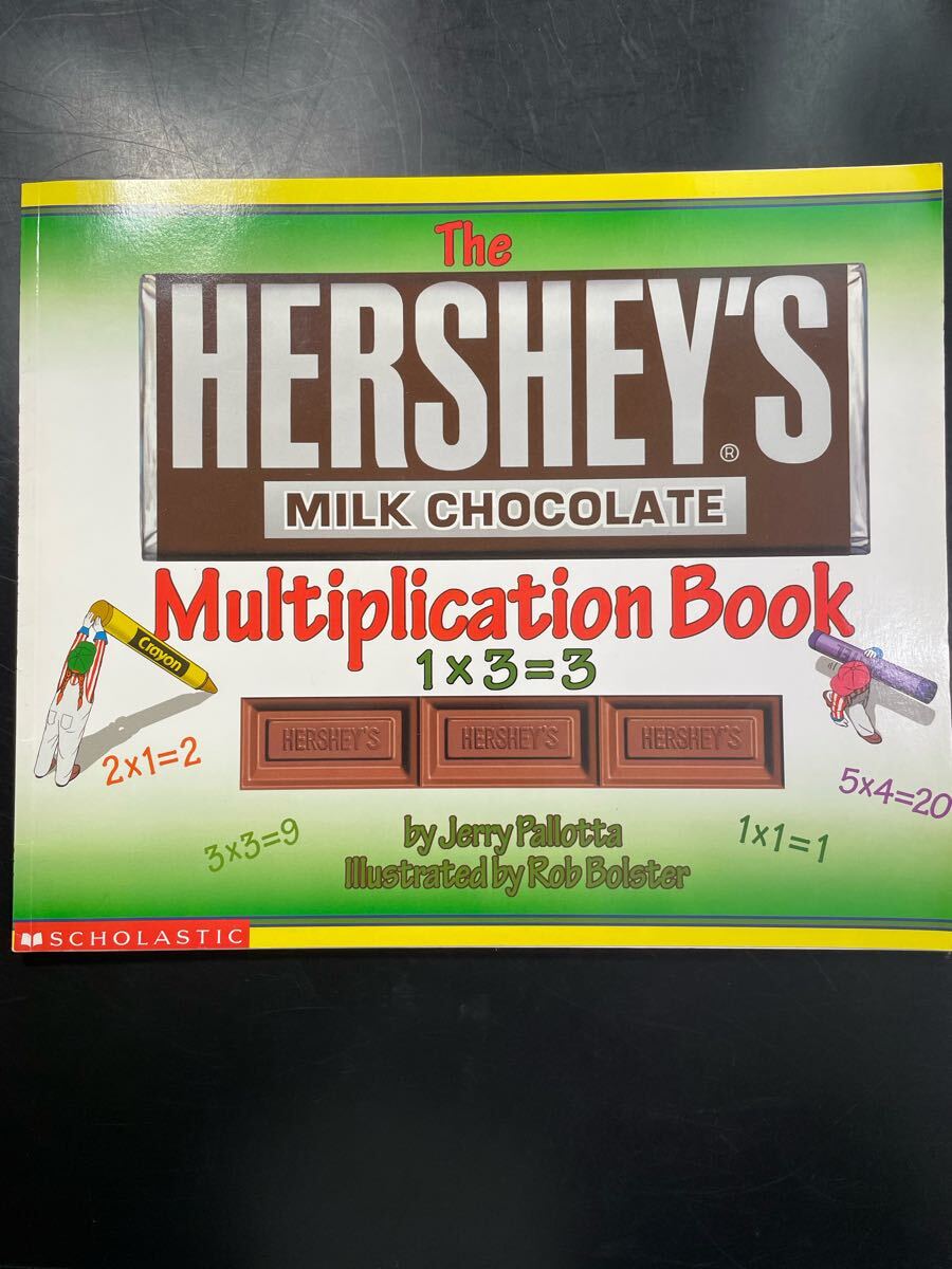 The Hershey’s Kisses Multiplication Book 英語 絵本 子ども バイリンガル 教育 学習 幼児 読み聞かせ 外国語絵本 中古拍卖